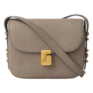 Soeur - Mini bolso de cuero Bellissima | Gris