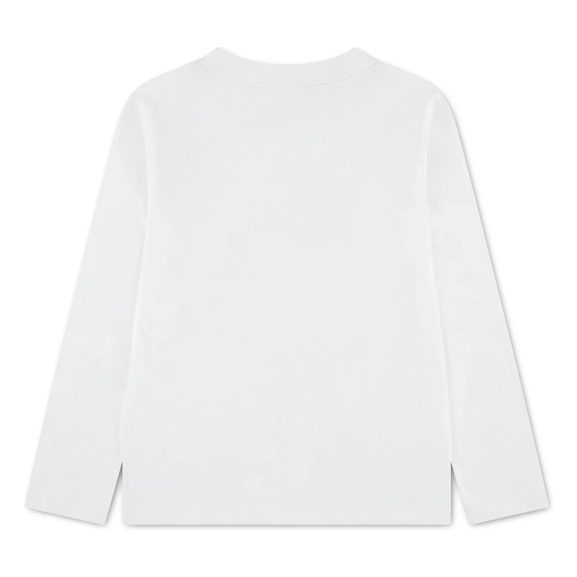 Lacoste - Camiseta de algodón orgánico con raquetas de tenis | Blanco roto