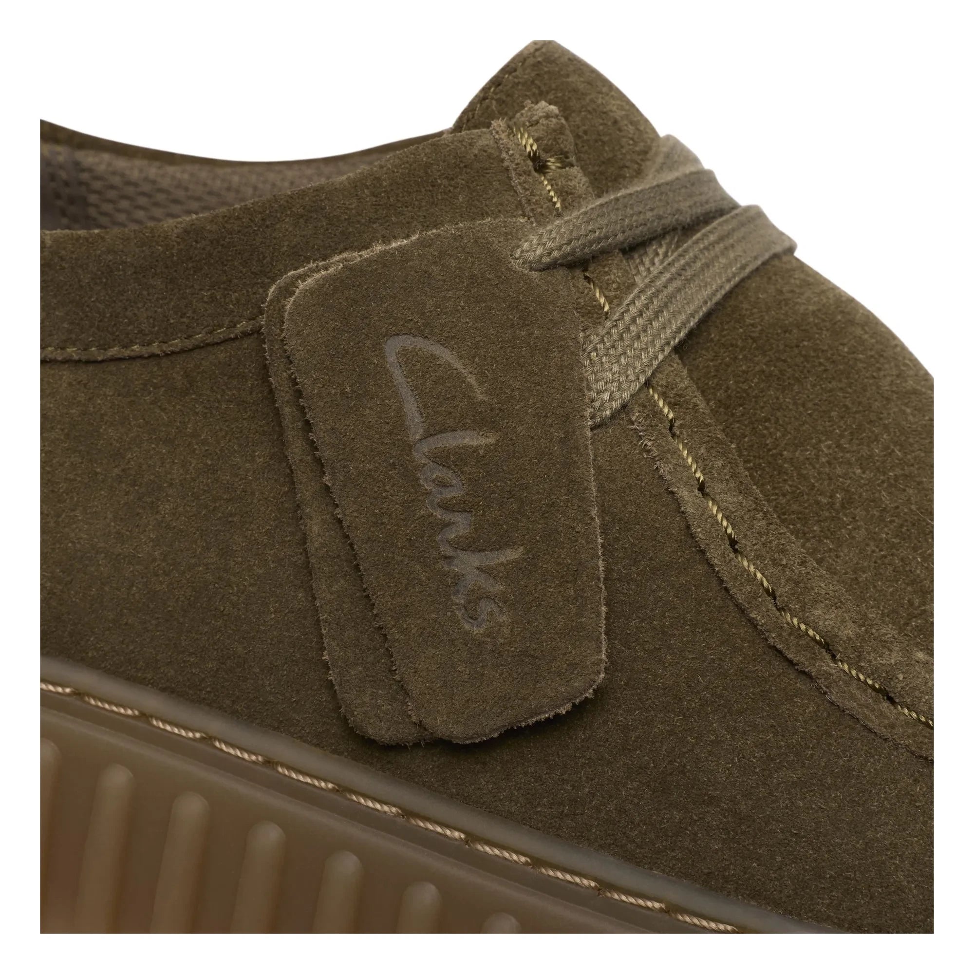 Clarks - Zapatillas Torhill Lo | Verde oscuro