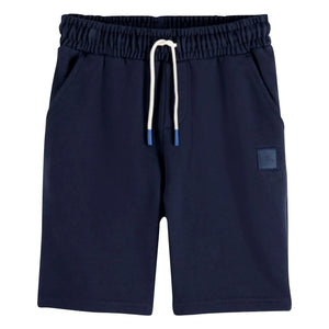 Scotch & Soda - Shorts jogger con logo en insignia | Azul marino