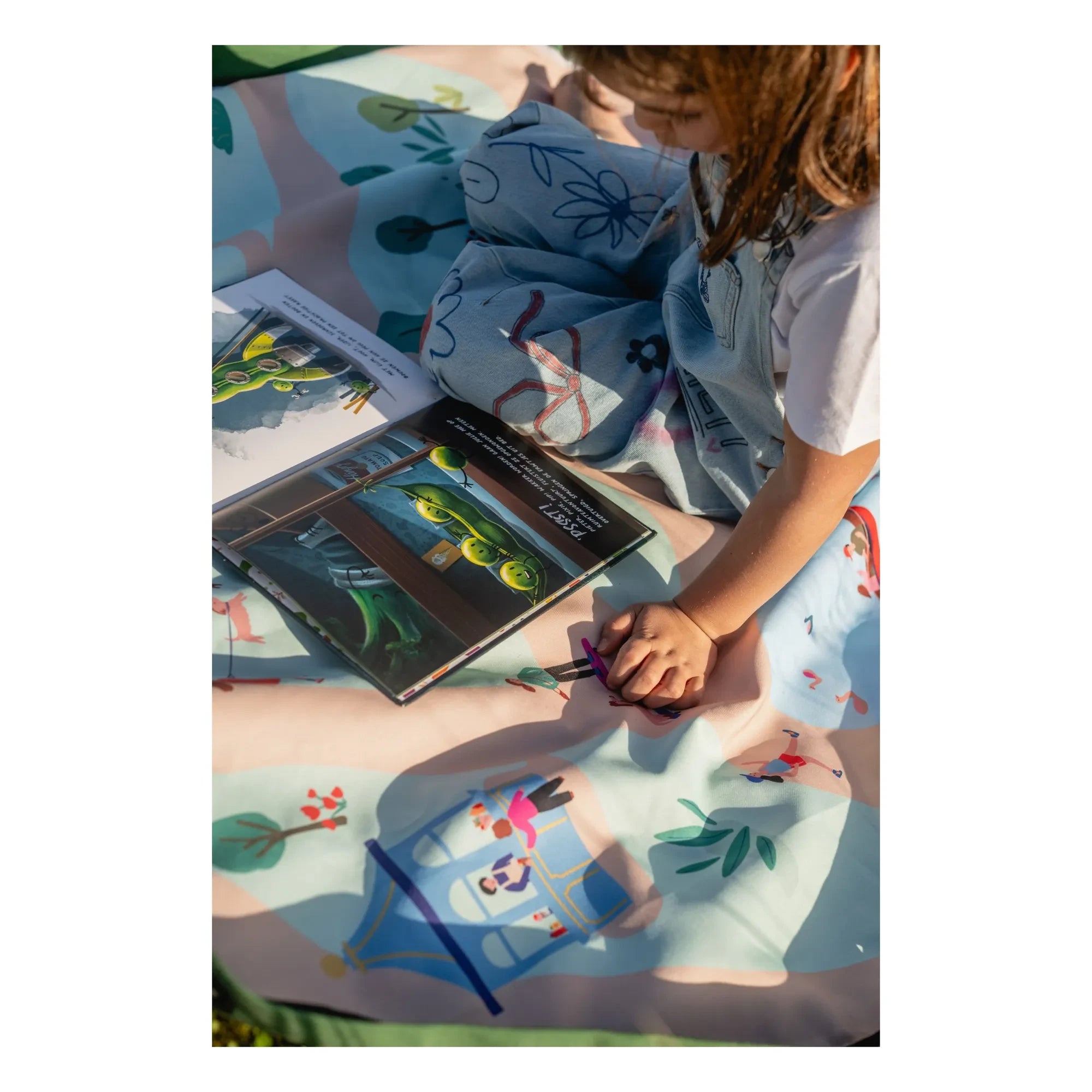 Play and Go - Bolsa / Alfombra de juego al aire libre Noomad - Parque | Verde