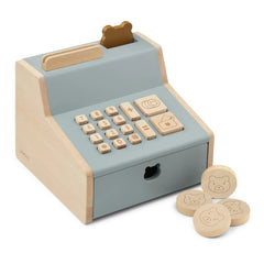 Liewood - Caja registradora de madera | Azul
