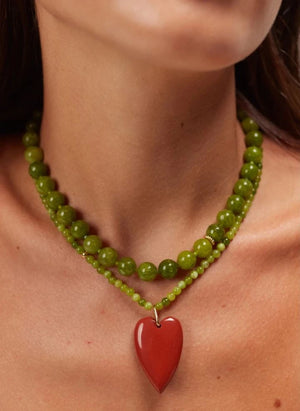 Anni Lu - Collar Grasshopper | Verde