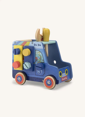 Moulin Roty - Furgon de Actividades - Puce & Pilou