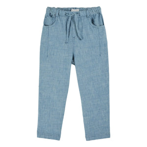 Emile et Ida - Pantalones de chambray azules