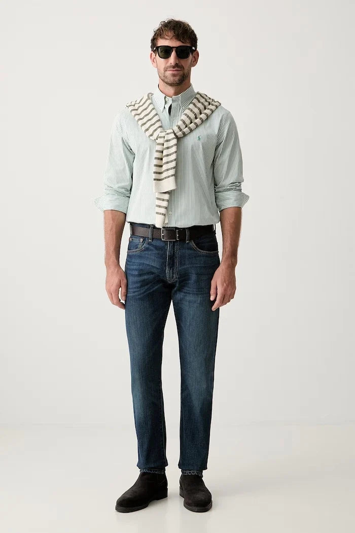 Polo Ralph Lauren camisa de algodón para hombre