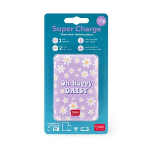 Legami - Batería portátil Daisy - Mi superpoder