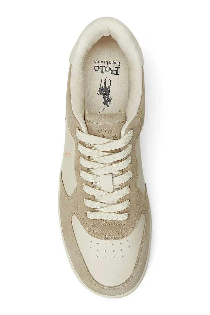 Zapatillas de deporte de cuero Polo Ralph Lauren Masters Crt para hombre