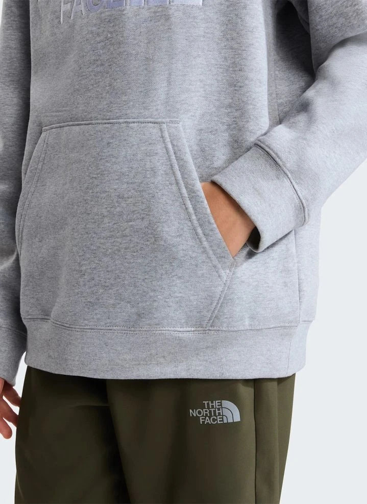 The North Face - Essential Drew Peak Sudadera con Capucha | Gris Melange