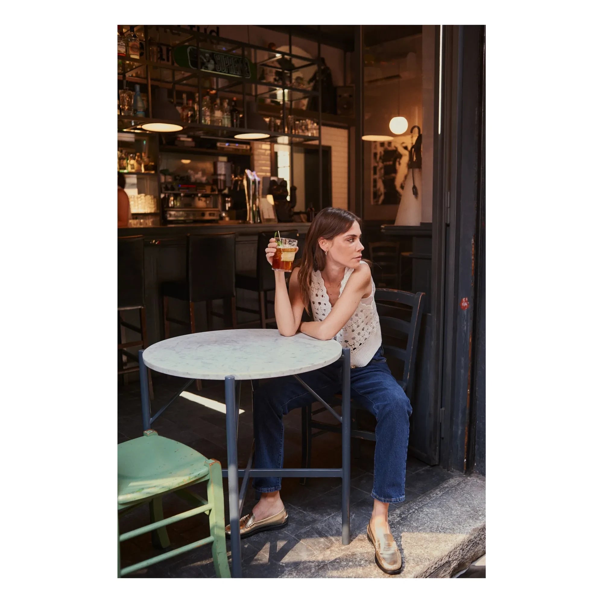 Sebago - Mocasín Dan Met | Oro