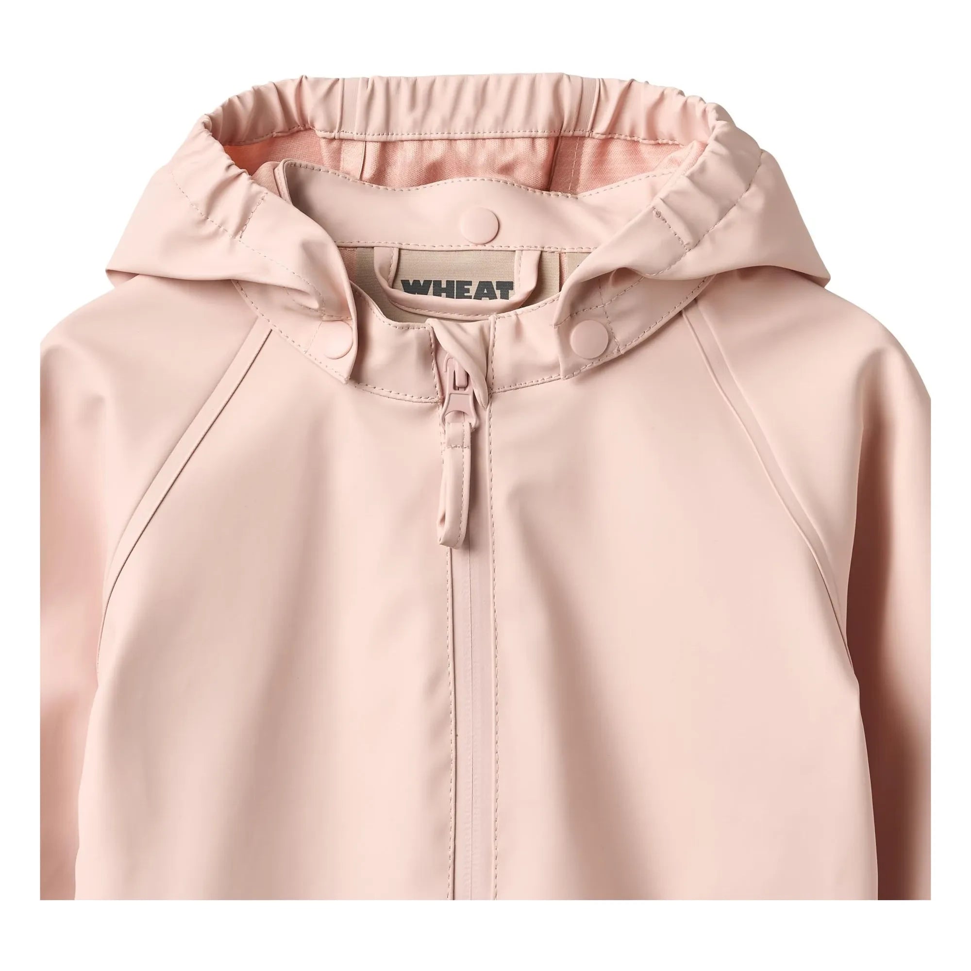 Chaqueta Impermeable de Fibra Reciclada de Trigo - Chardy | Rosa Pálido