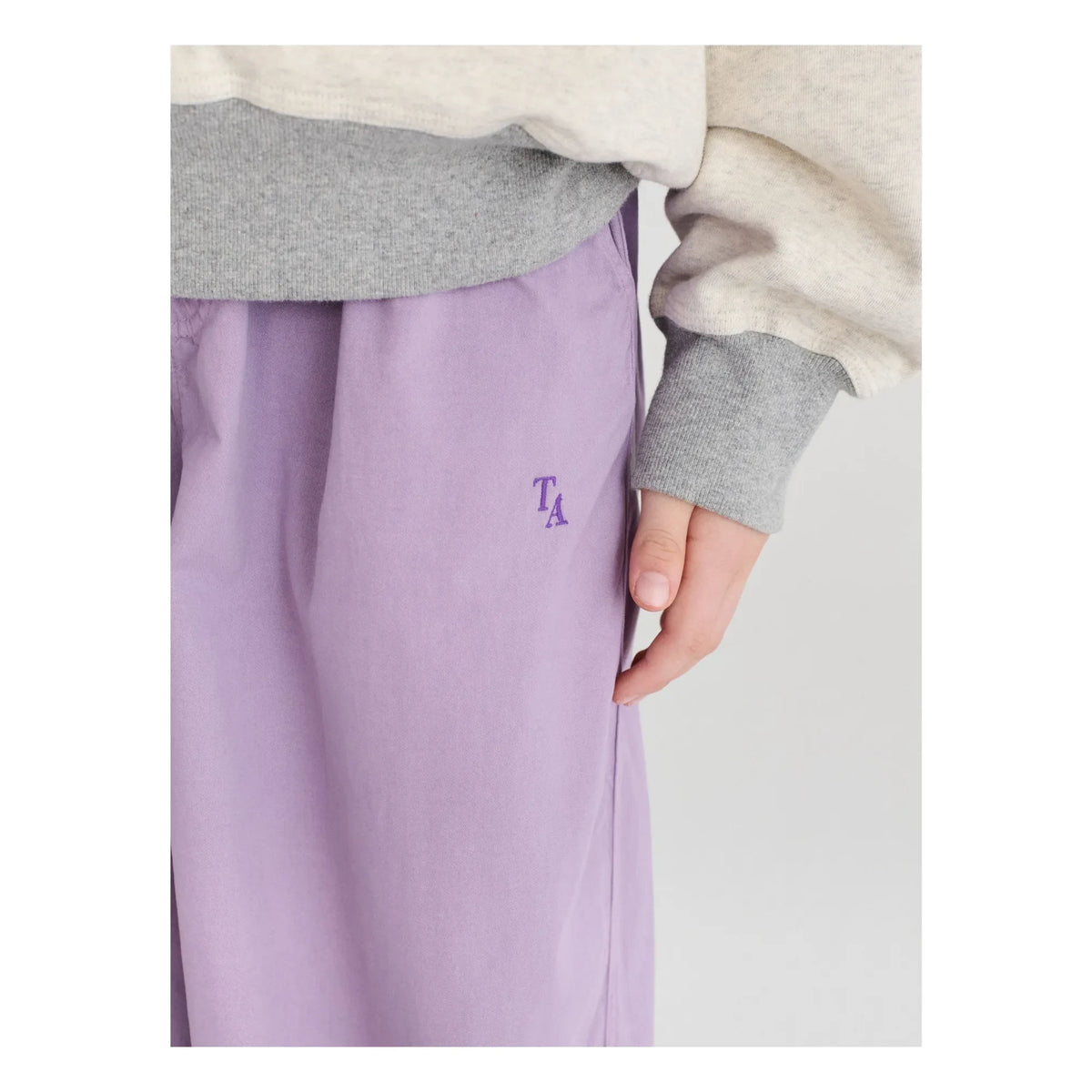 True Artist - Pantalón N°18 Algodón orgánico | Lavanda
