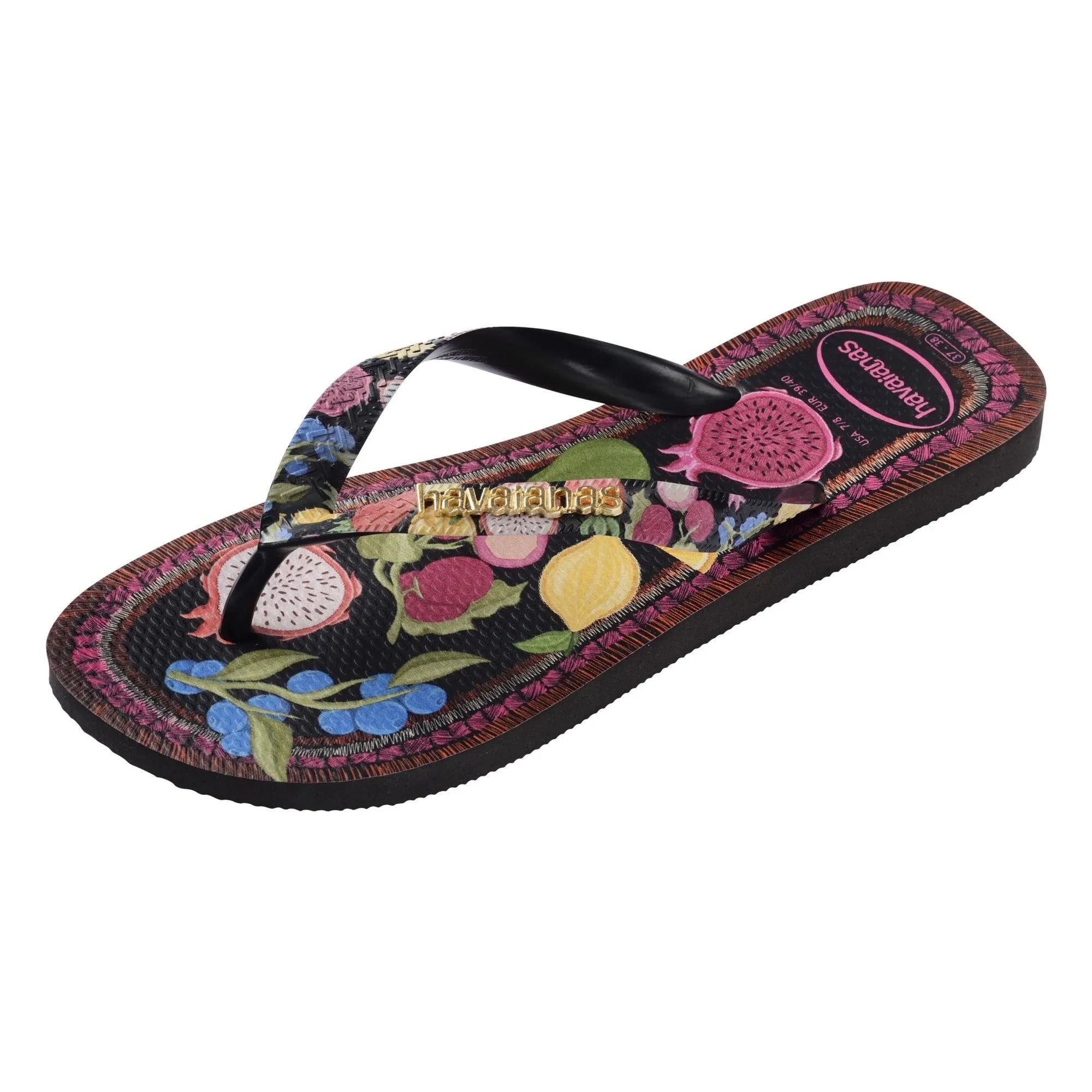 Havaianas - Chanclas Top Tropicalia Vibes | Negro