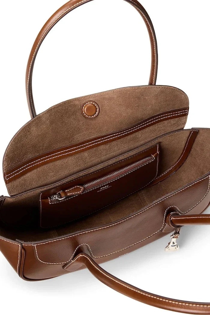 Bolso de cuero Polo Ralph Lauren para mujer