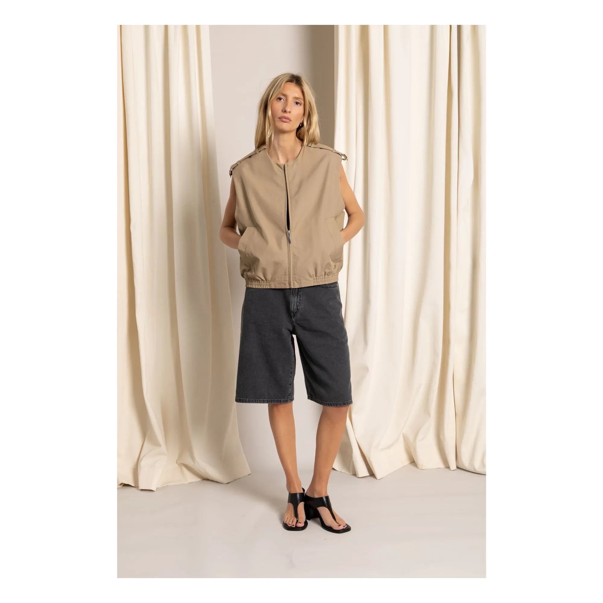 Smallable Woman - Savannah Chaleco sin Mangas | Beige