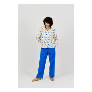 a.p - Pantalones de Algodón | Azul