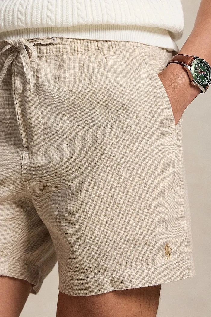 Pantalón corto de lino Polo Ralph Lauren para hombre
