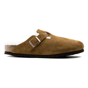 BIRKENSTOCK - Zuecos Boston Shearling - Colección Adultos | Caramelo