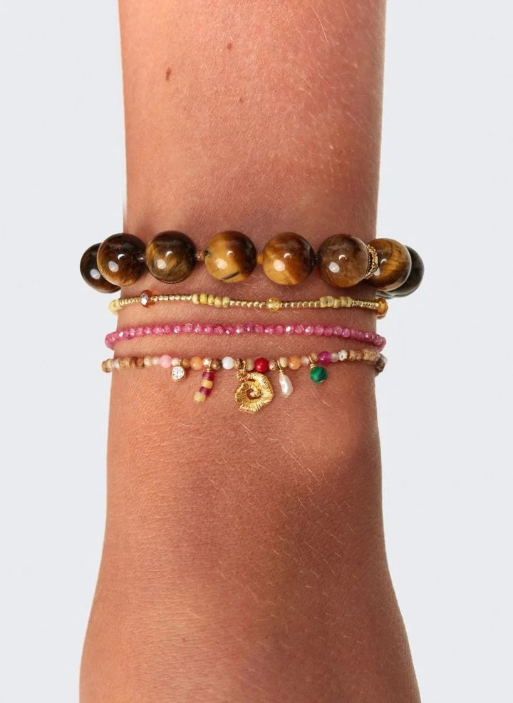 Anni Lu - Pulsera Rosa | Hibisco