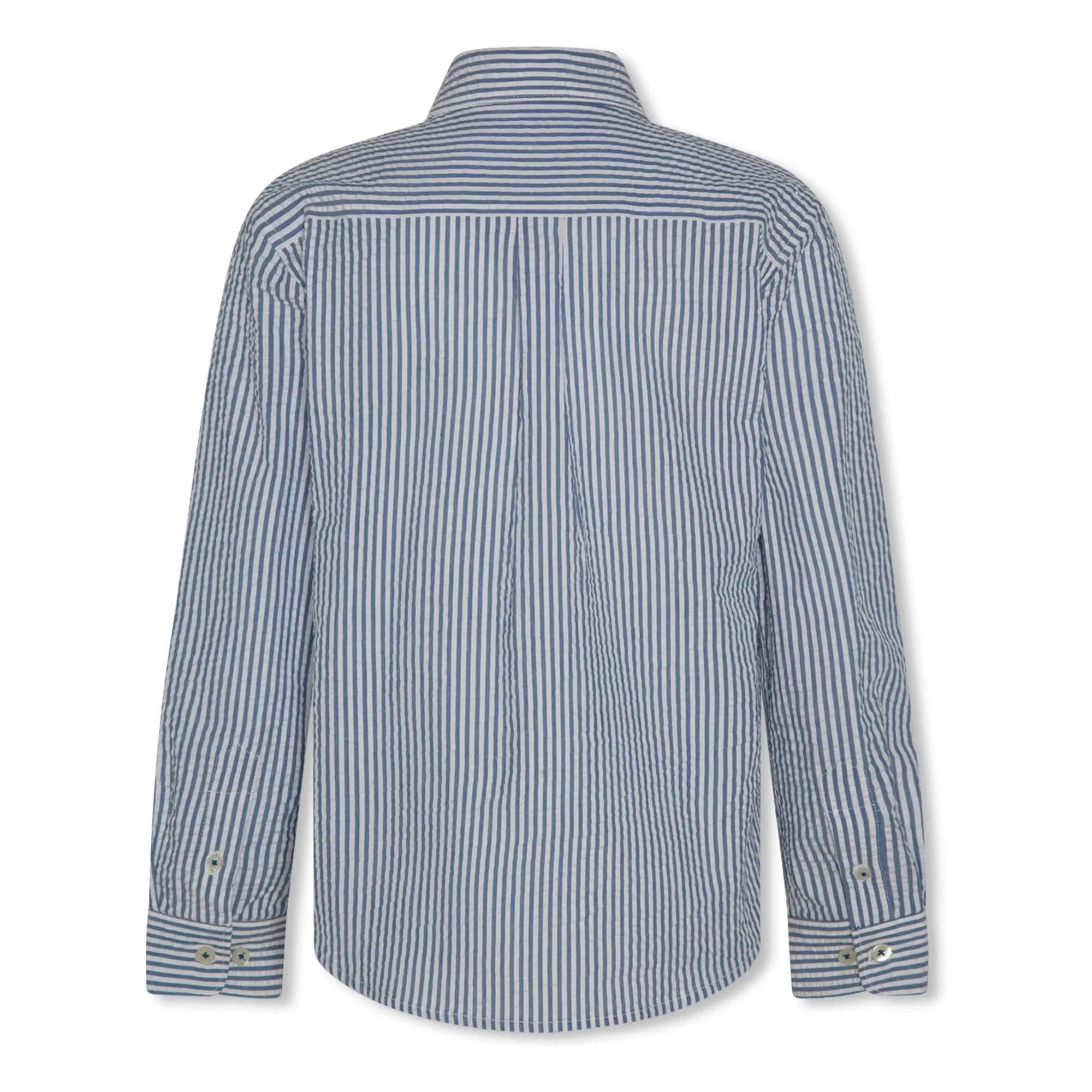AO76 - Camisa de rayas Alan Lobster | Azul
