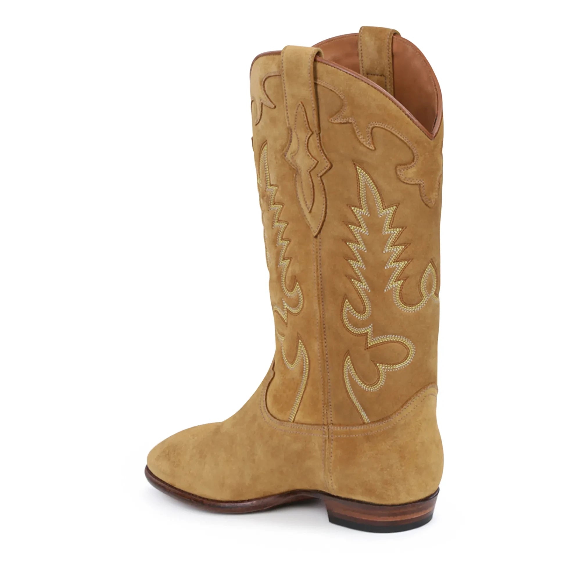 Shiloh Heritage - Botines de gamuza medianoche | Color canela
