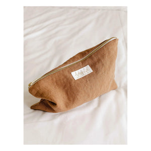 Adorna - Bolsa de lino | Terracota