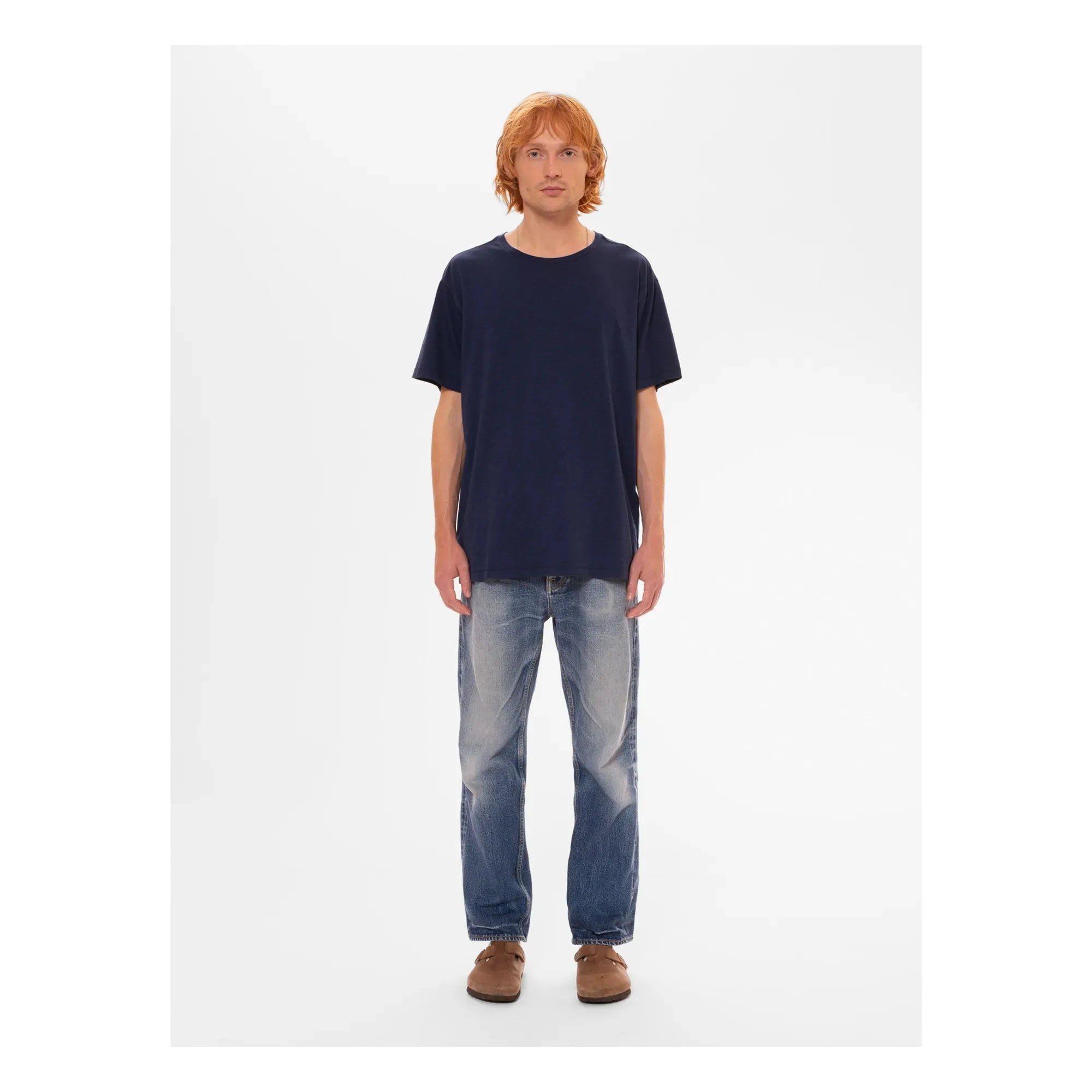 Nudie Jeans - Camiseta Roffe | Azul