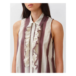 Diega - Camisa de Rayas Cheka | Crudo