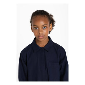 Smallable Kid - Vestido camisero Crown | Azul marino
