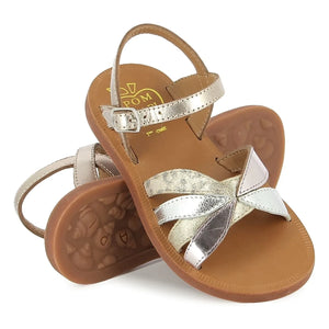 Pom d'Api - Sandalia Plagette Oto | Plata