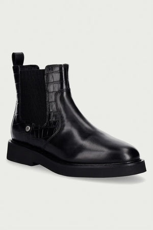 Botines Chelsea de cuero Barbour Delfina para mujer