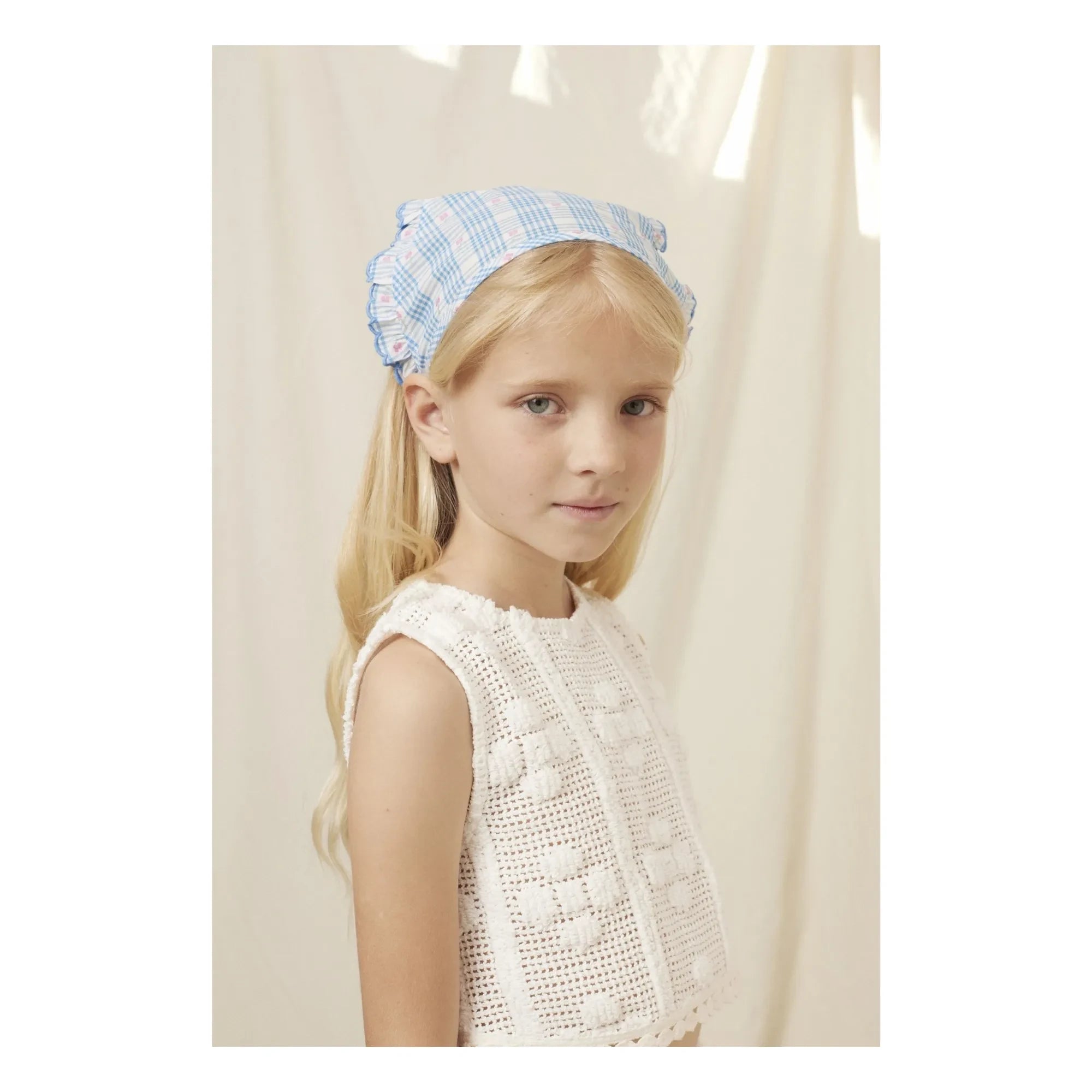 Bebe Organic - Top de ganchillo Inez | Crudo