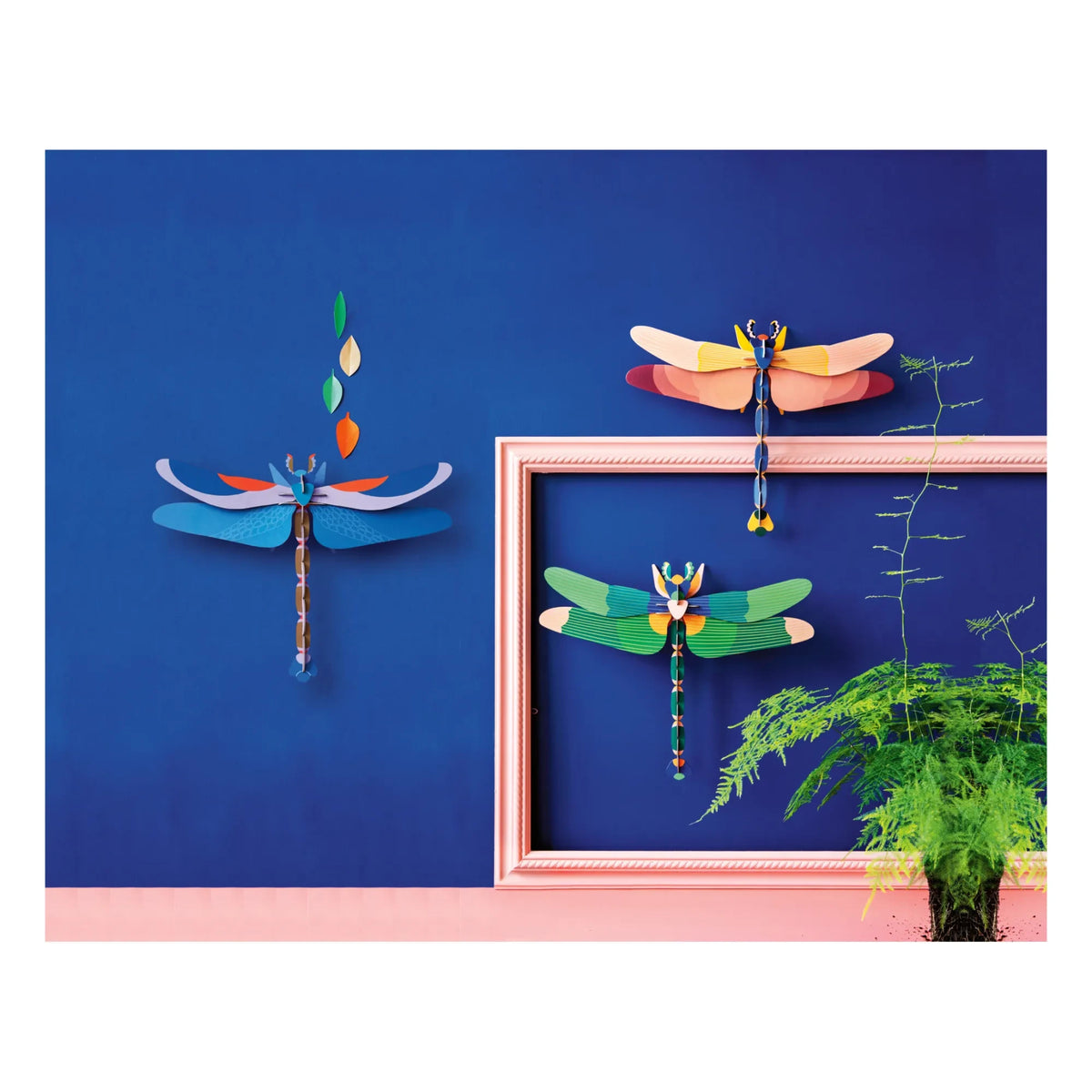 Studio Roof - Decoración de pared Dragonfly | Azul