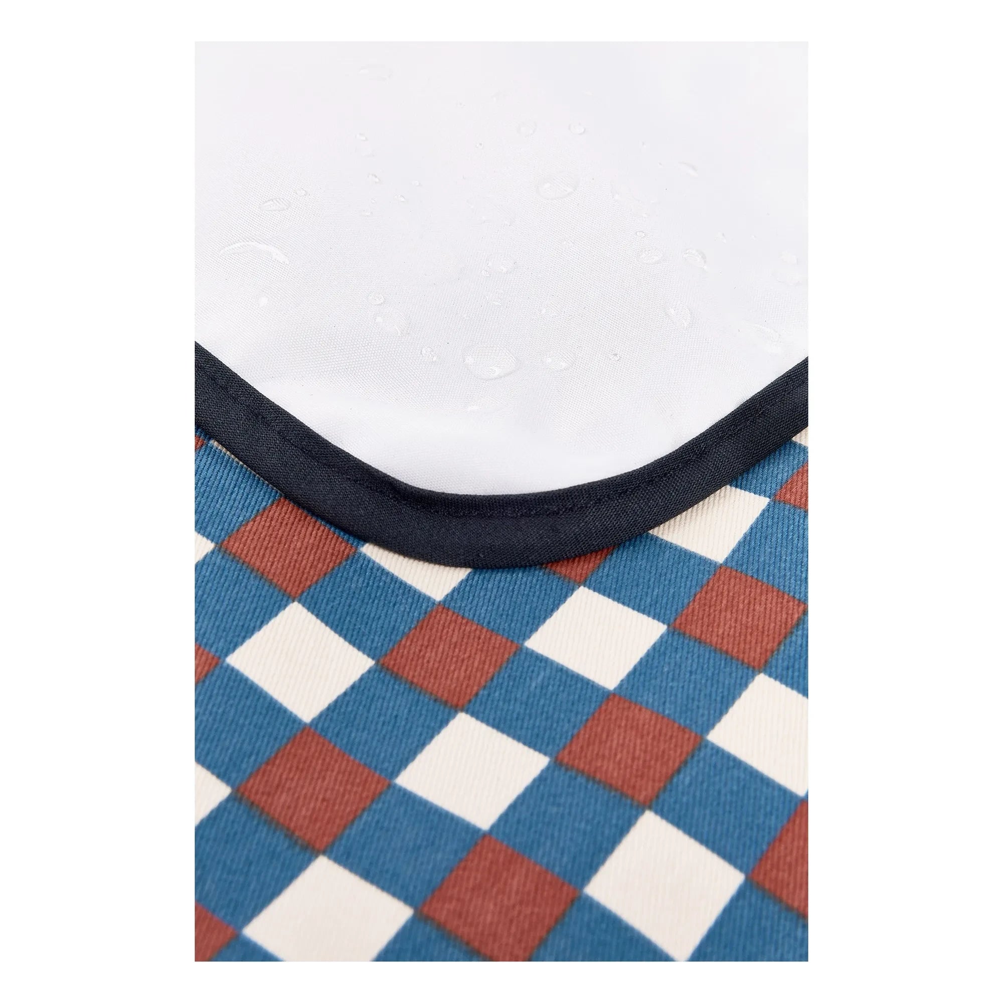 Nobodinoz - Cambiador portátil de mosaico Hyde Park | Azul