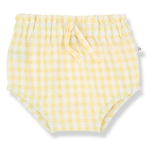 1+ in the family - Bloomer Delos Vichy Seersucker | Amarillo pálido