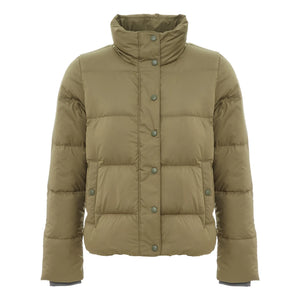 Patagonia - Abrigo Acolchado Silent Down - Colección Mujer | Caqui
