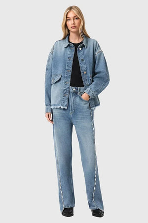 AllSaints barrel vaqueros para mujer FRANKIE