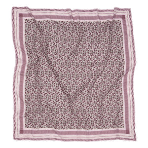 Becksöndergaard - Pañuelo de algodón y seda Strawpetta Sico | Rosa