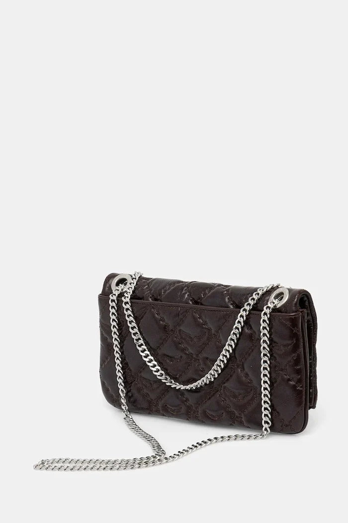 Bolso de piel ZADIG&VOLTAIRE ROCK II VINTAGE MONOGRAM