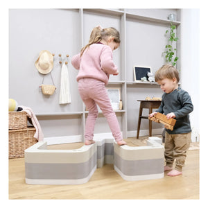 BObles - Mueble Vaso Hormiguero de EVA | Gris