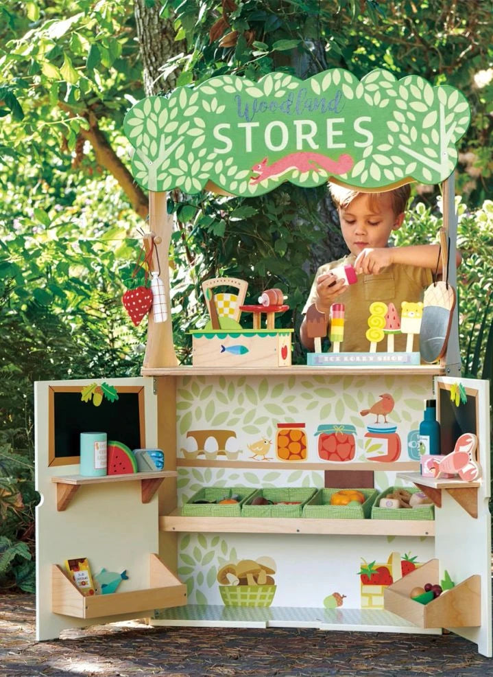 Tender Leaf Toys - Woodland Store ve Theater