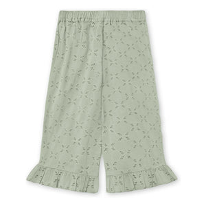 Fliink - Pantalones Bordados Harper | Gris claro