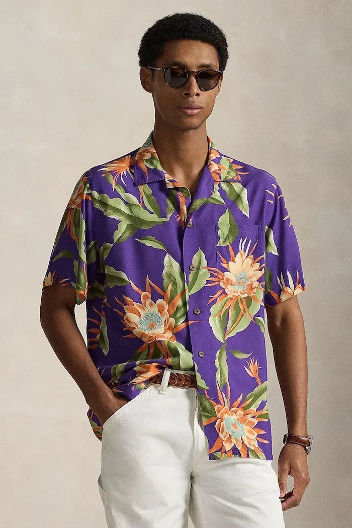 Camisa de viscosa de hombre Polo Ralph Lauren