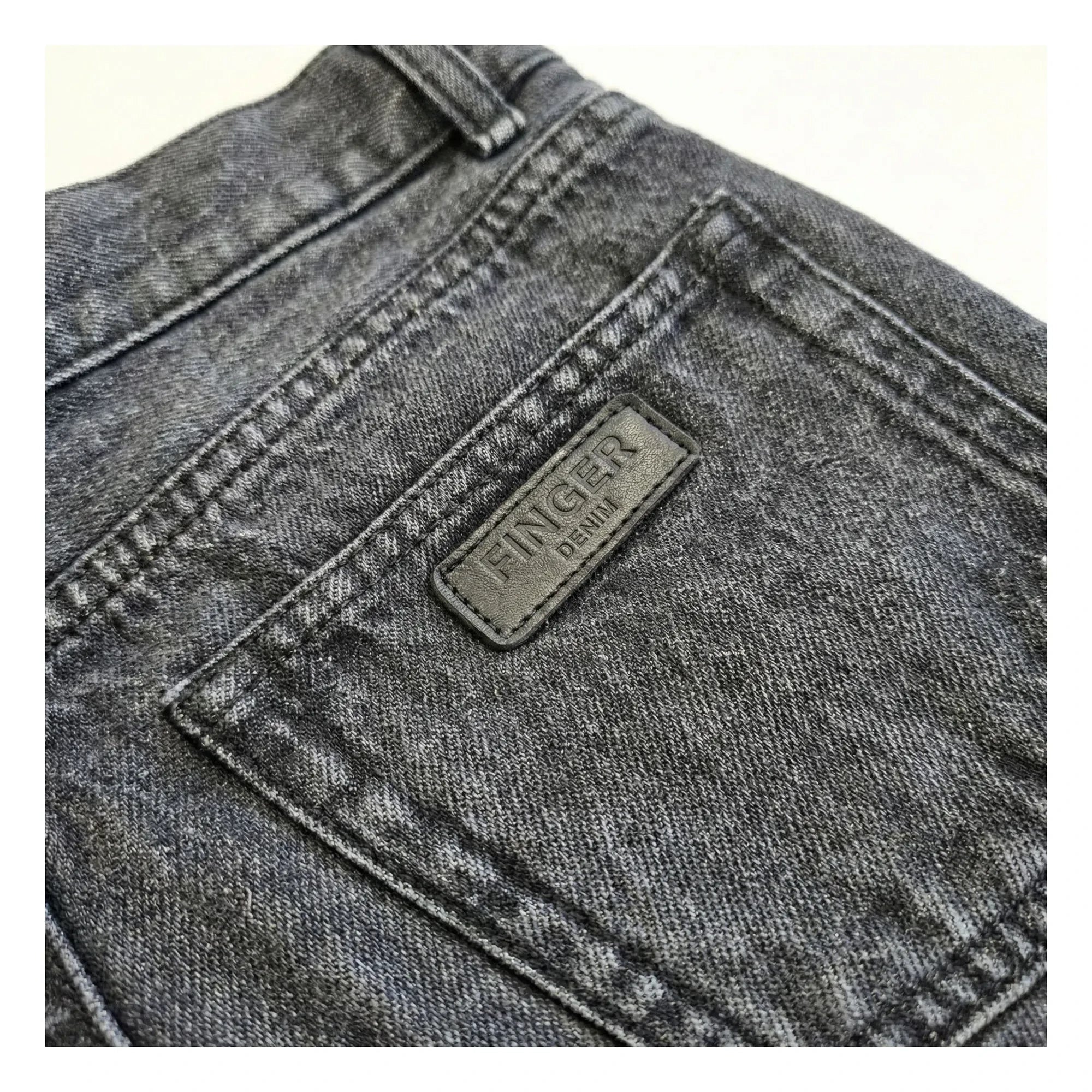 Finger in the nose - Shorts vaqueros Eva | Gris vaquero