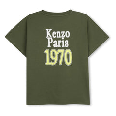 Kenzo - Camiseta Eden Jungle K | Caqui