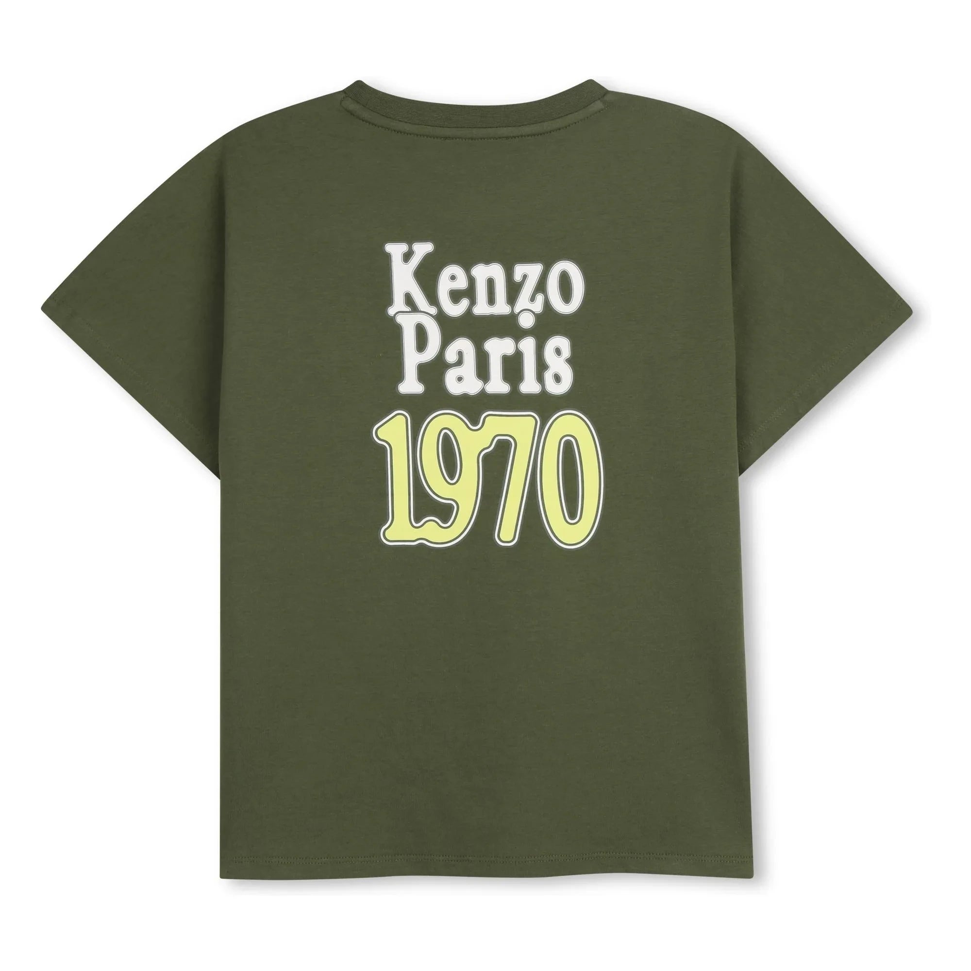 Kenzo - Camiseta Eden Jungle K | Caqui