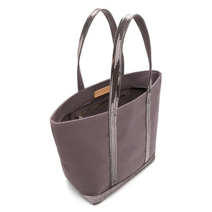 Vanessa Bruno - Bolso tote con cremallera M | Gris carbón