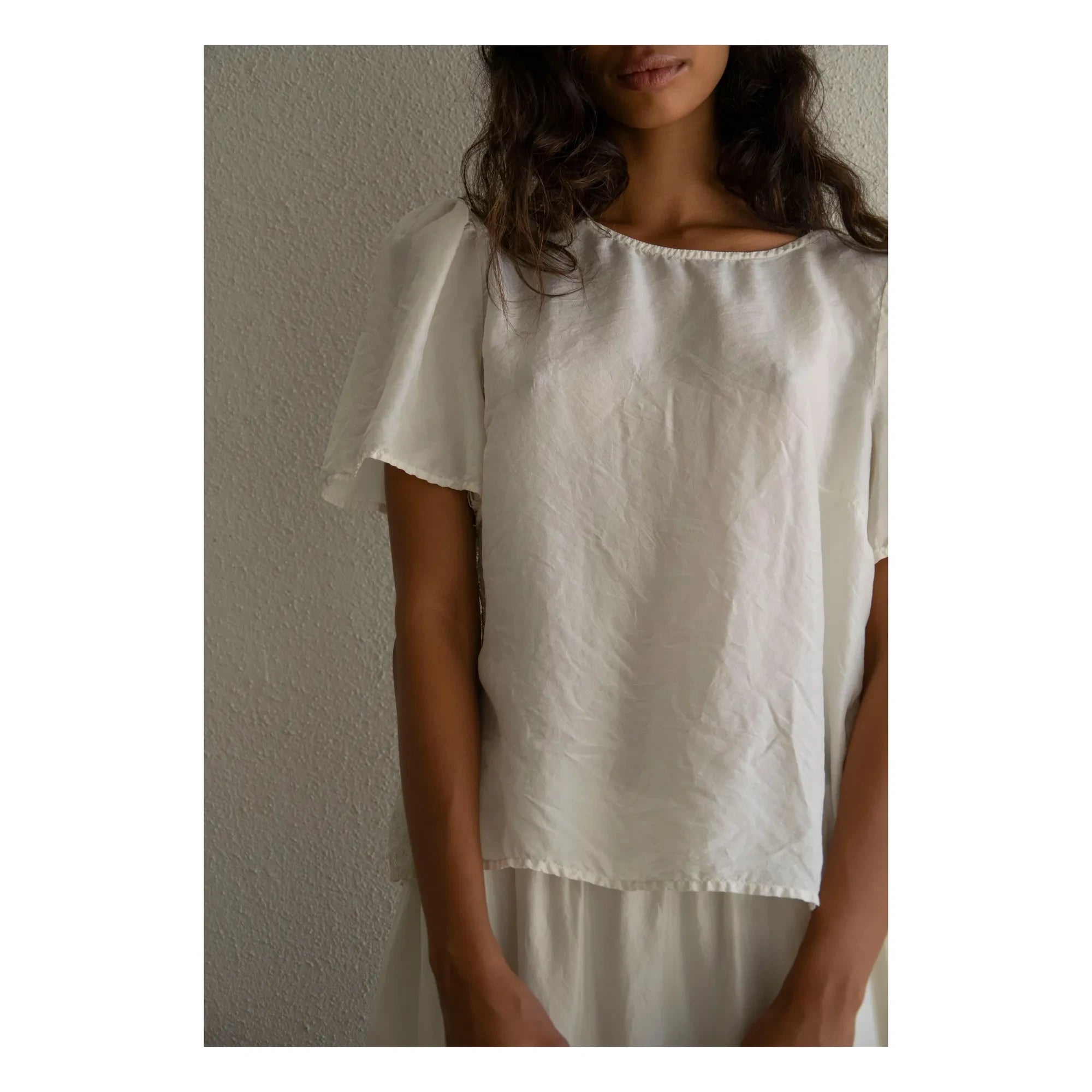 THEAVANT - Top La Fille Encaje | Blanco