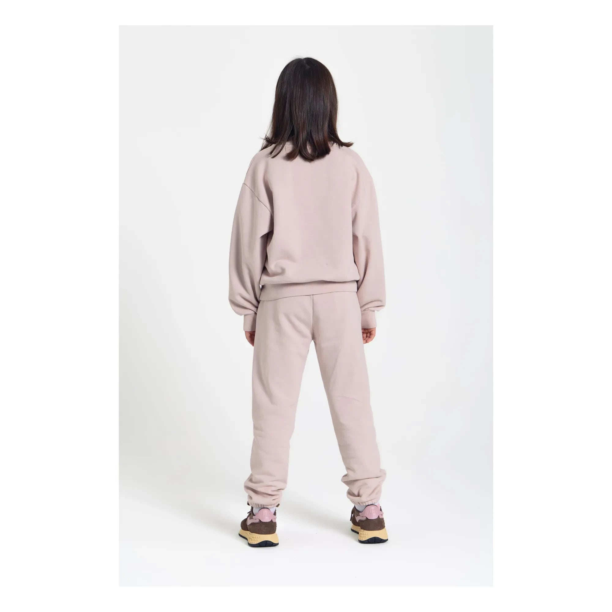 Smallable Kid - Sudadera de algodón orgánico Maia | Rosa pálido