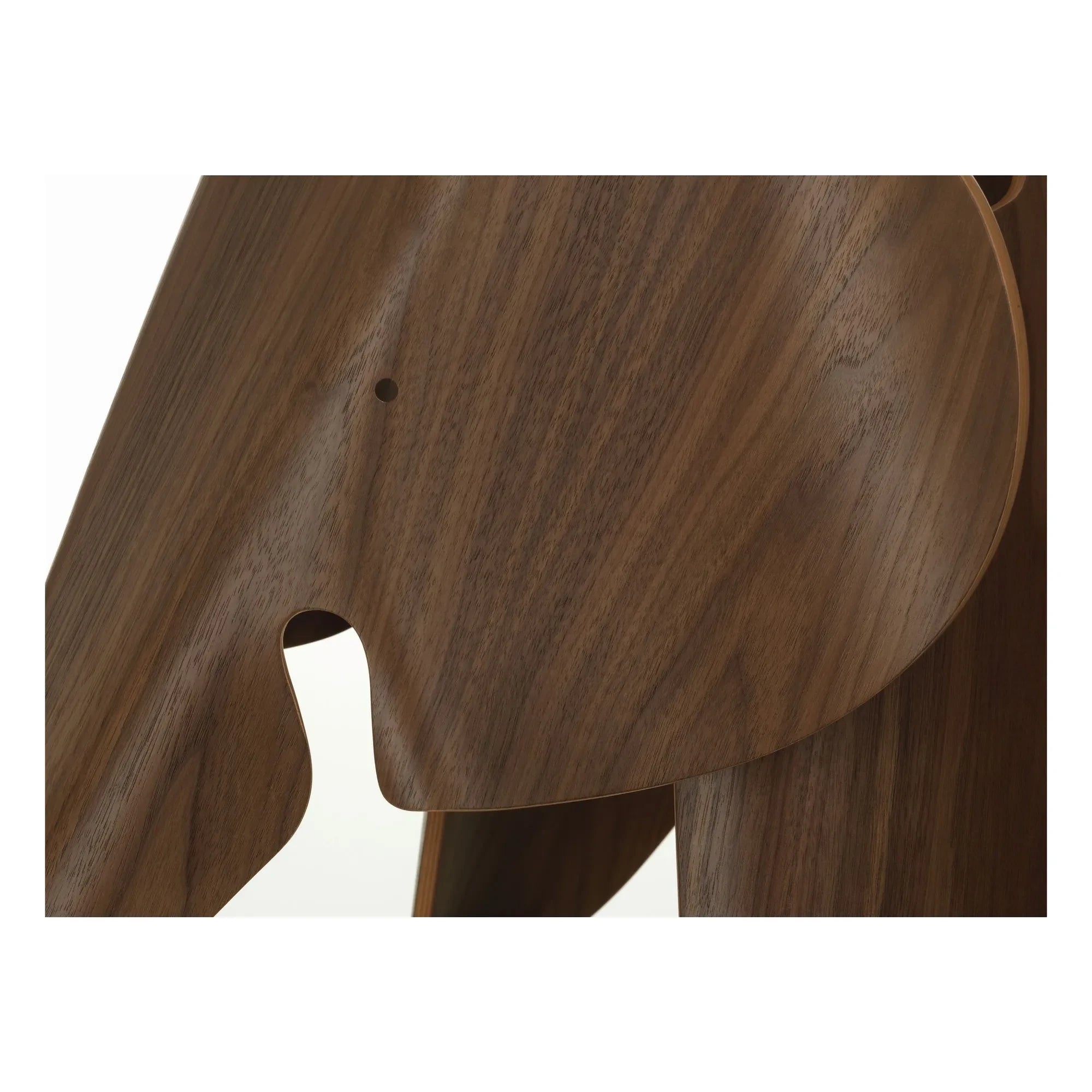Vitra - Tabure elefante Eames | Madera oscura